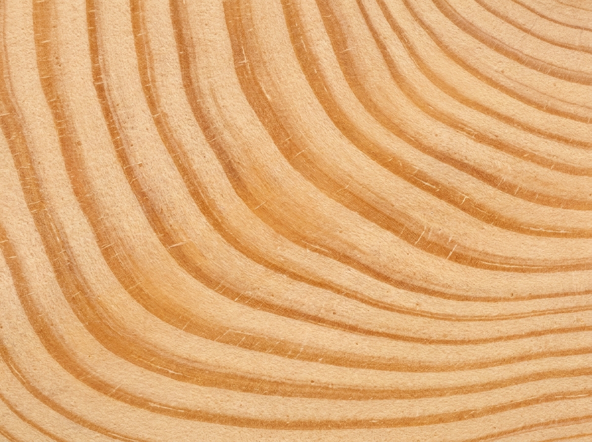 Dettaglio macro della venatura di un legno di alta qualità