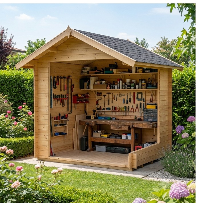 Foto interna della Casetta Giardino Comfort