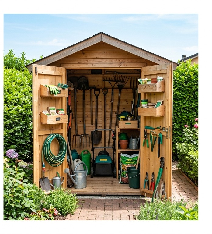 Foto interna della Casetta Giardino Smart