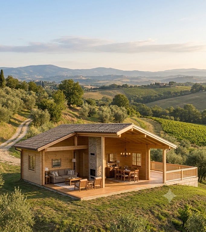 Foto interna della Villa Cedro