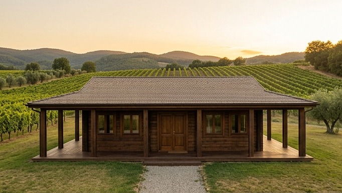Foto esterna della Villa Prestige Bubinga