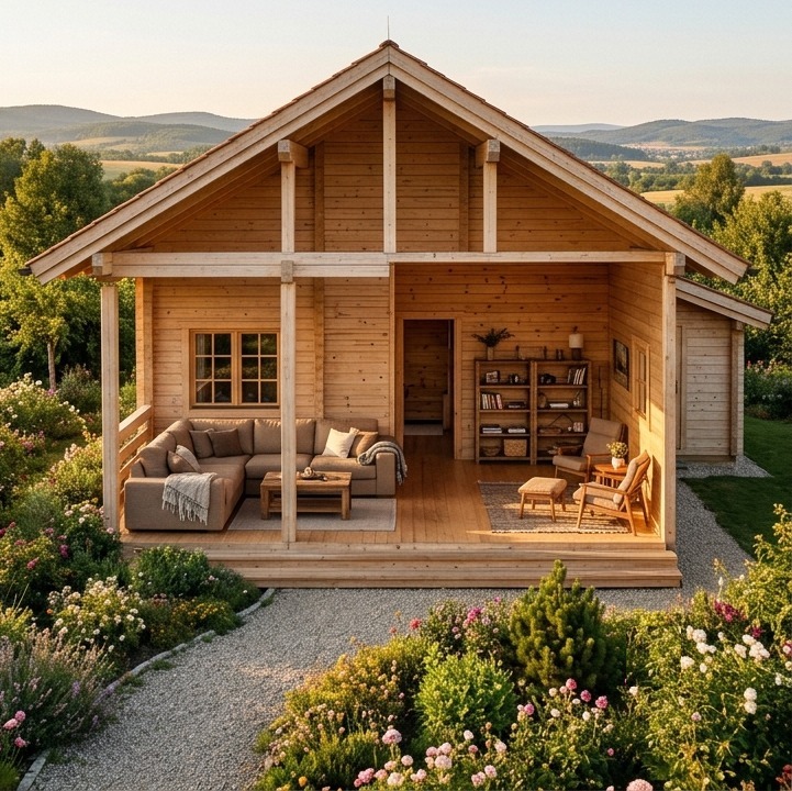 Foto interna della Villa Prestige Okoume